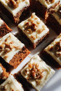 Carrot Cake Bars with Cream Cheese Frosting