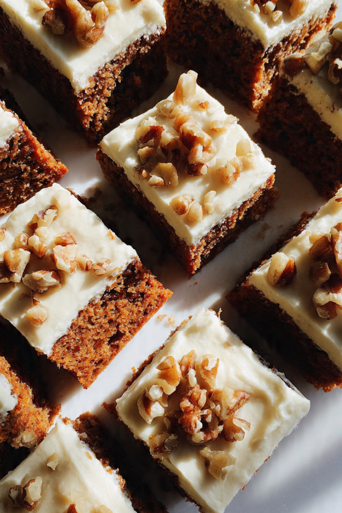 Carrot Cake Bars with Cream Cheese Frosting
