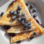 Blueberry Breakfast Quesadilla