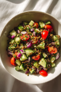 Lentil Salad with Herbs