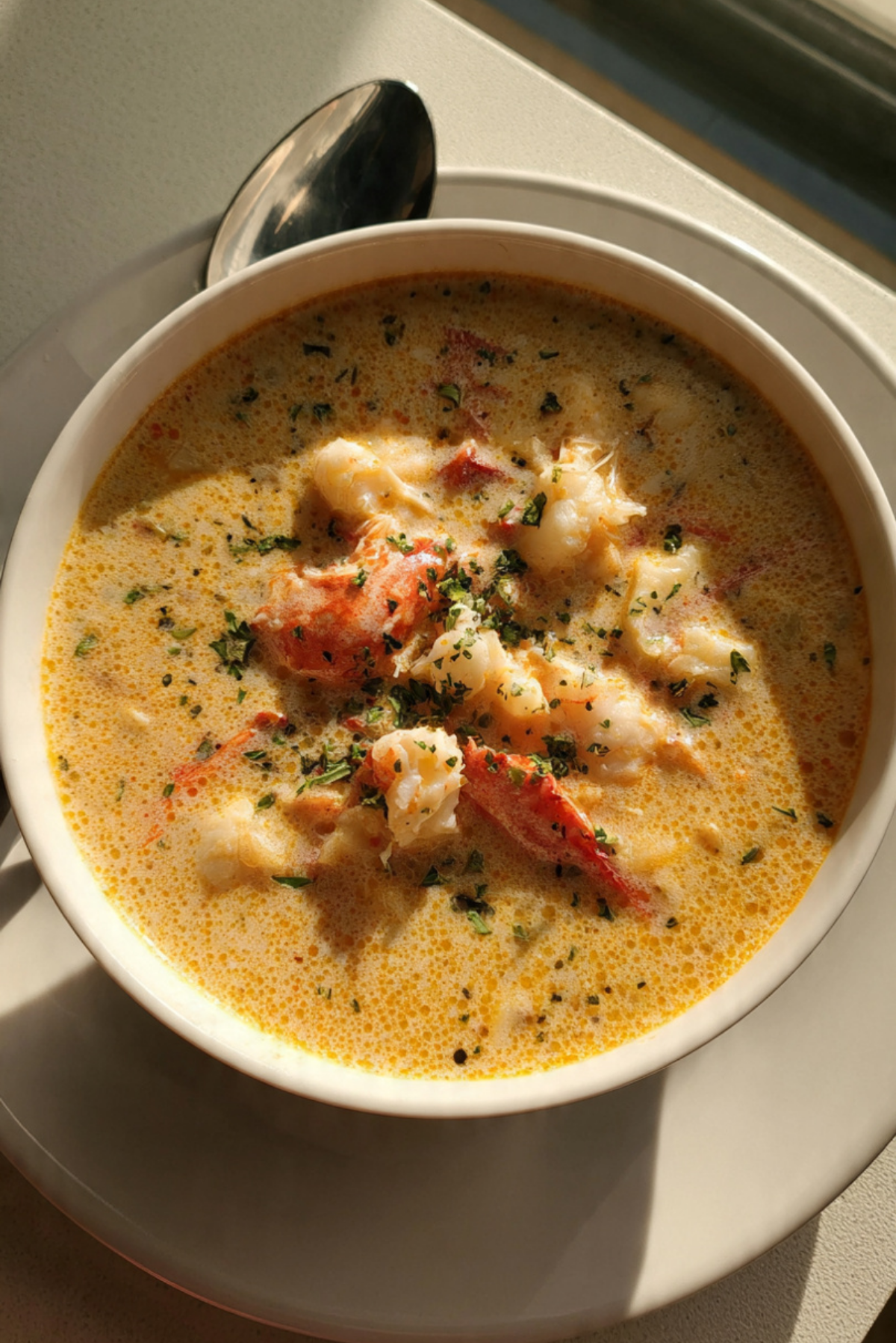 Crab and Shrimp Seafood Bisque