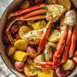 onion boil with crab