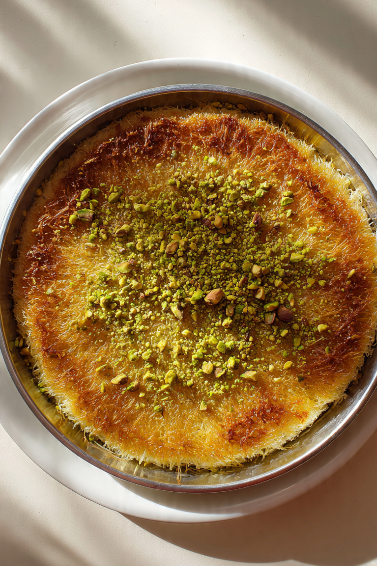Luxurious Layers of Pistachio Knafeh