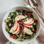 Honeycrisp Apple Salad with Pecans & Cranberries