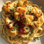 ROASTED CAULI CARBONARA