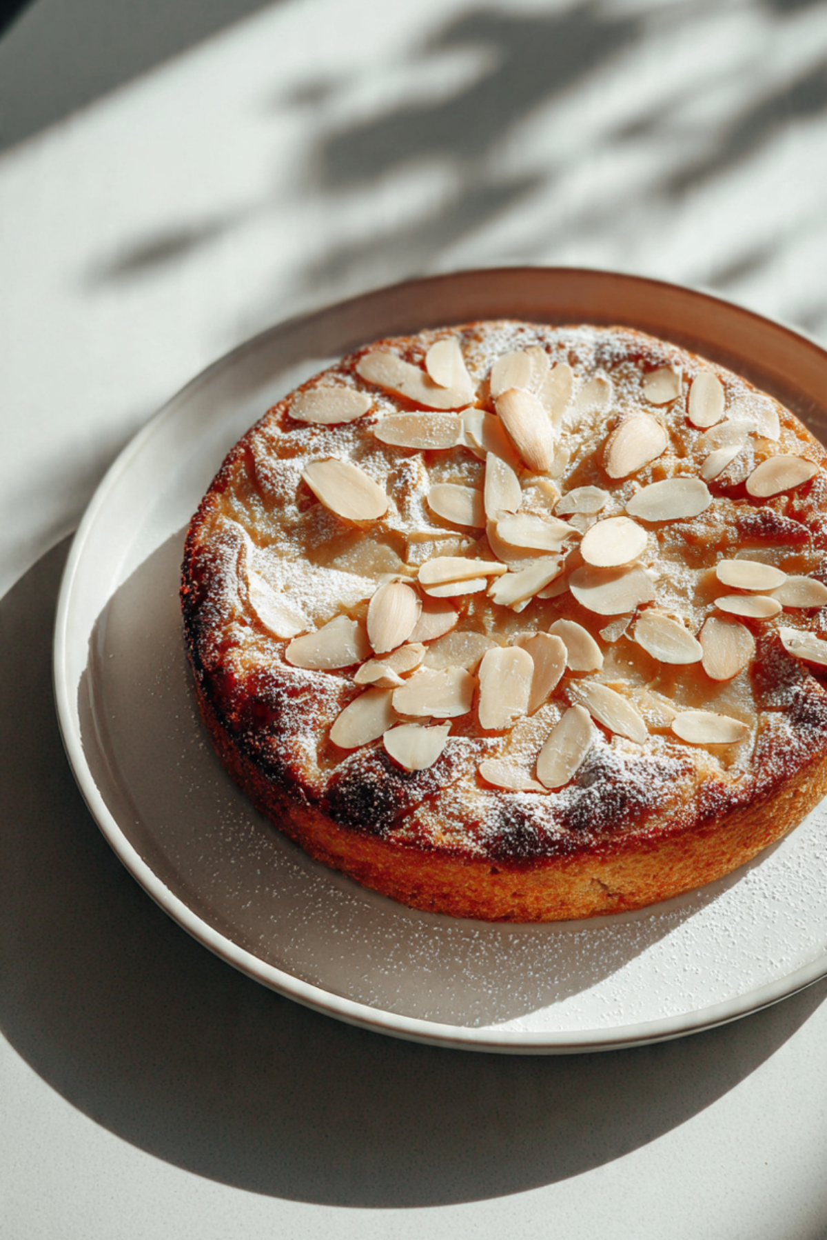 french pear cake