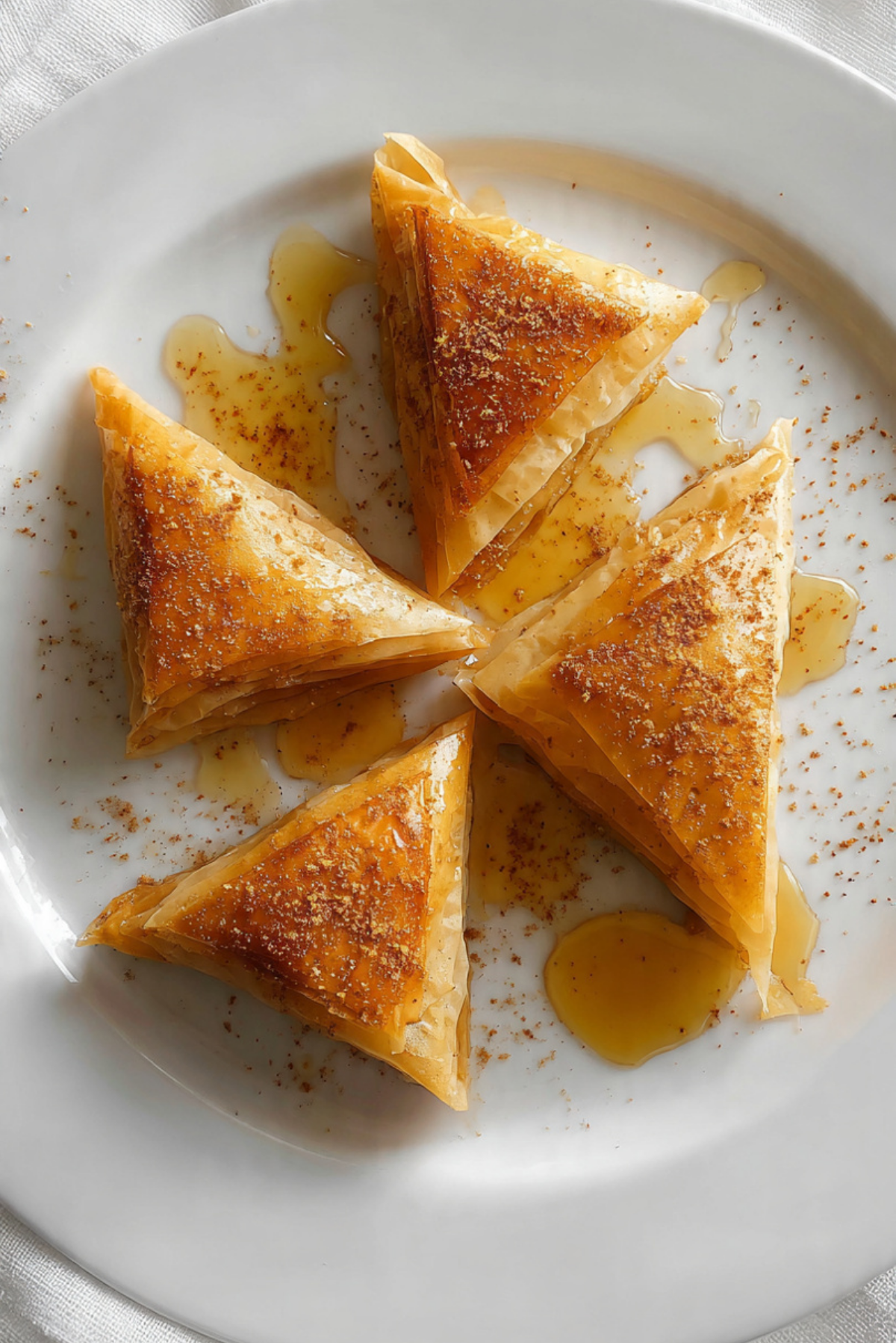 Mini Galaktoboureko Trangles