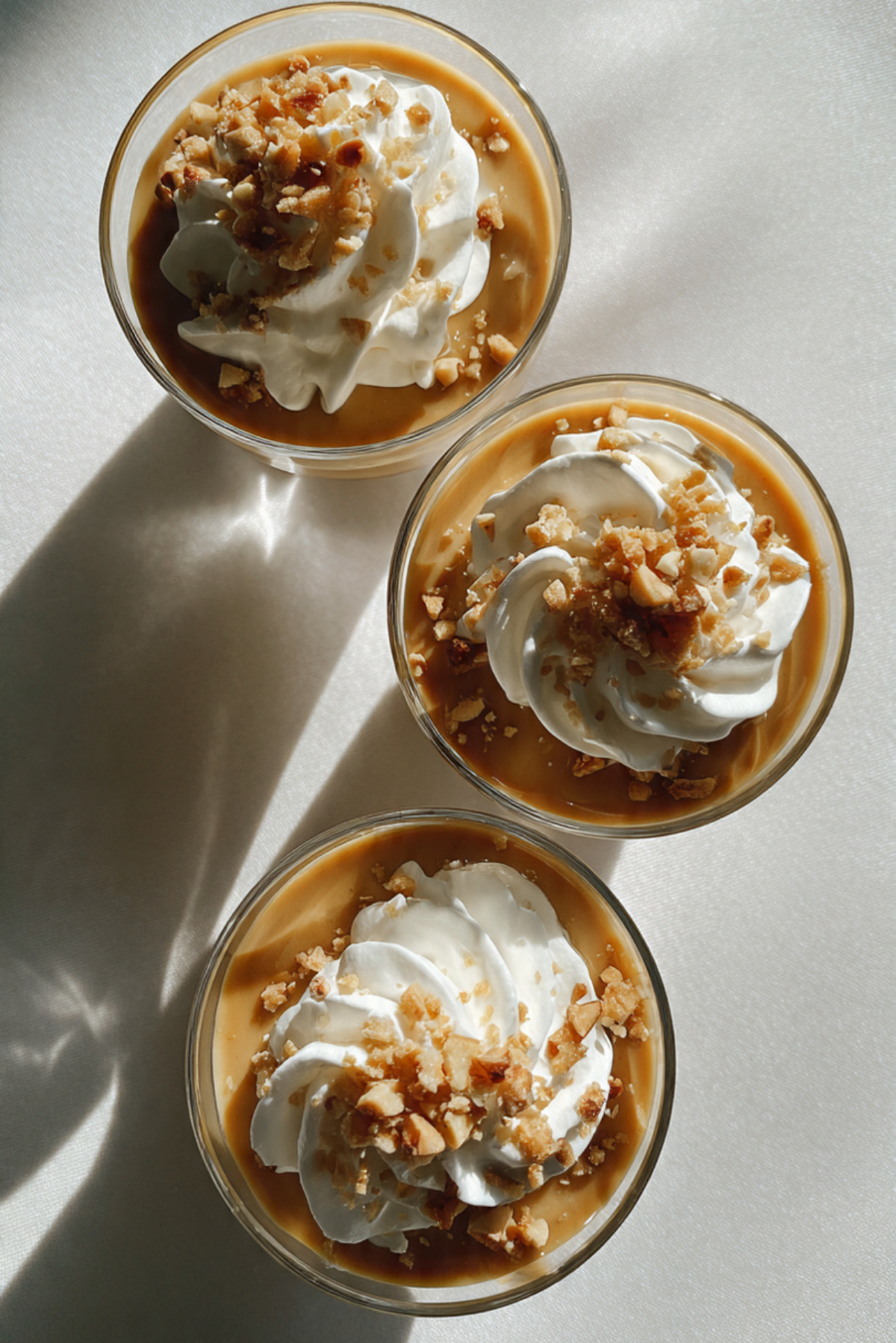 Salted Caramel Puddings