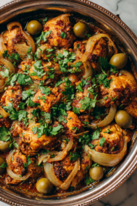 moroccan chicken tagine