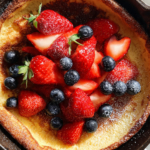 Berry Ricotta Puff Pancake