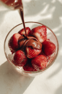 London’s viral chocolate strawberry