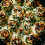 Three Cheese Zucchini Rollatini