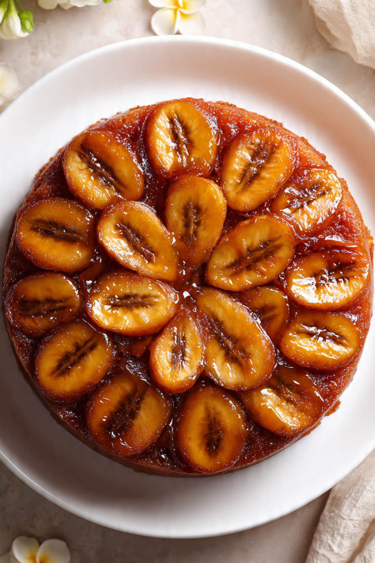 Banana Foster Upside Down Cake