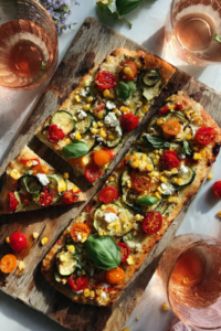 Summer Veggie Flatbread