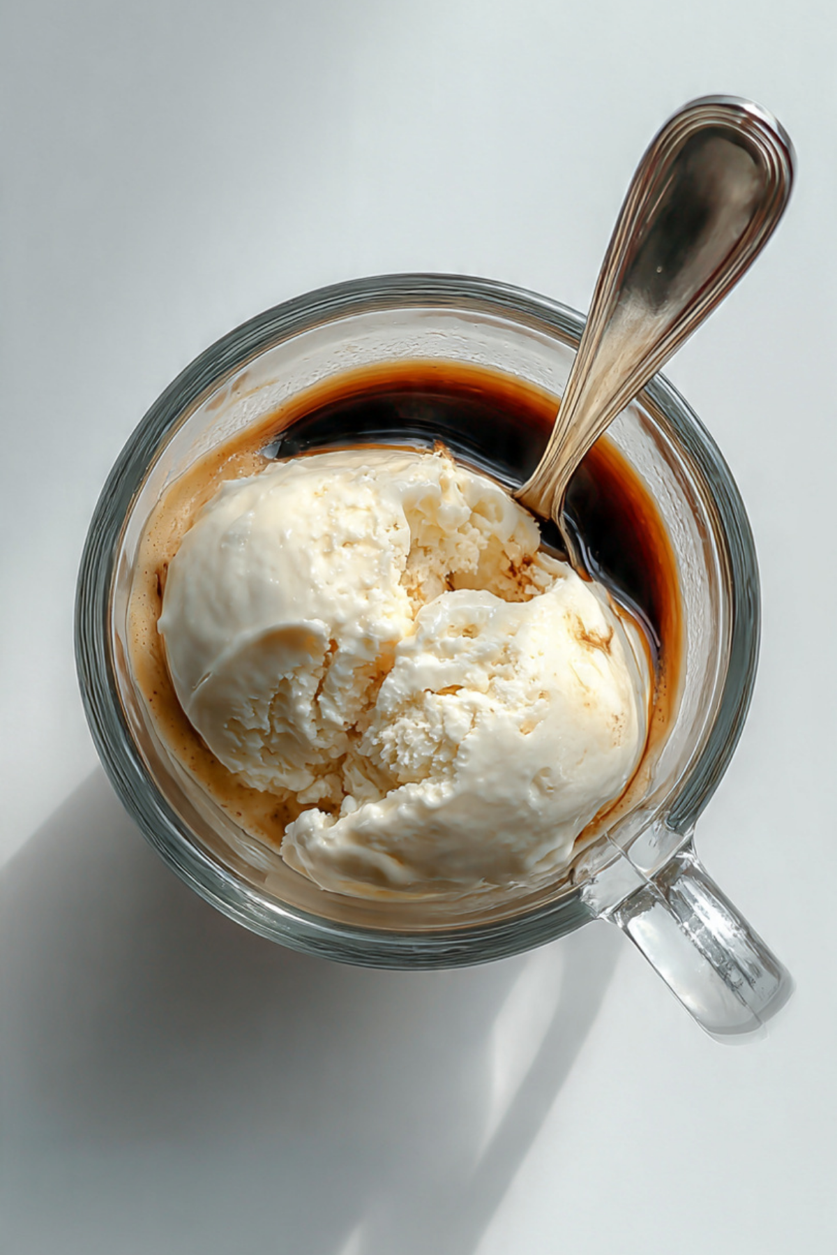 Affogato with Espresso & Gelato