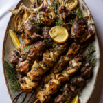 Greek Rotisserie Lamb Offal