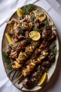 Greek Rotisserie Lamb Offal