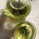 Brewed green tea