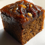 Date Molasses Cake