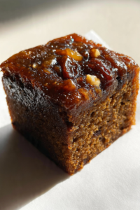 Date Molasses Cake