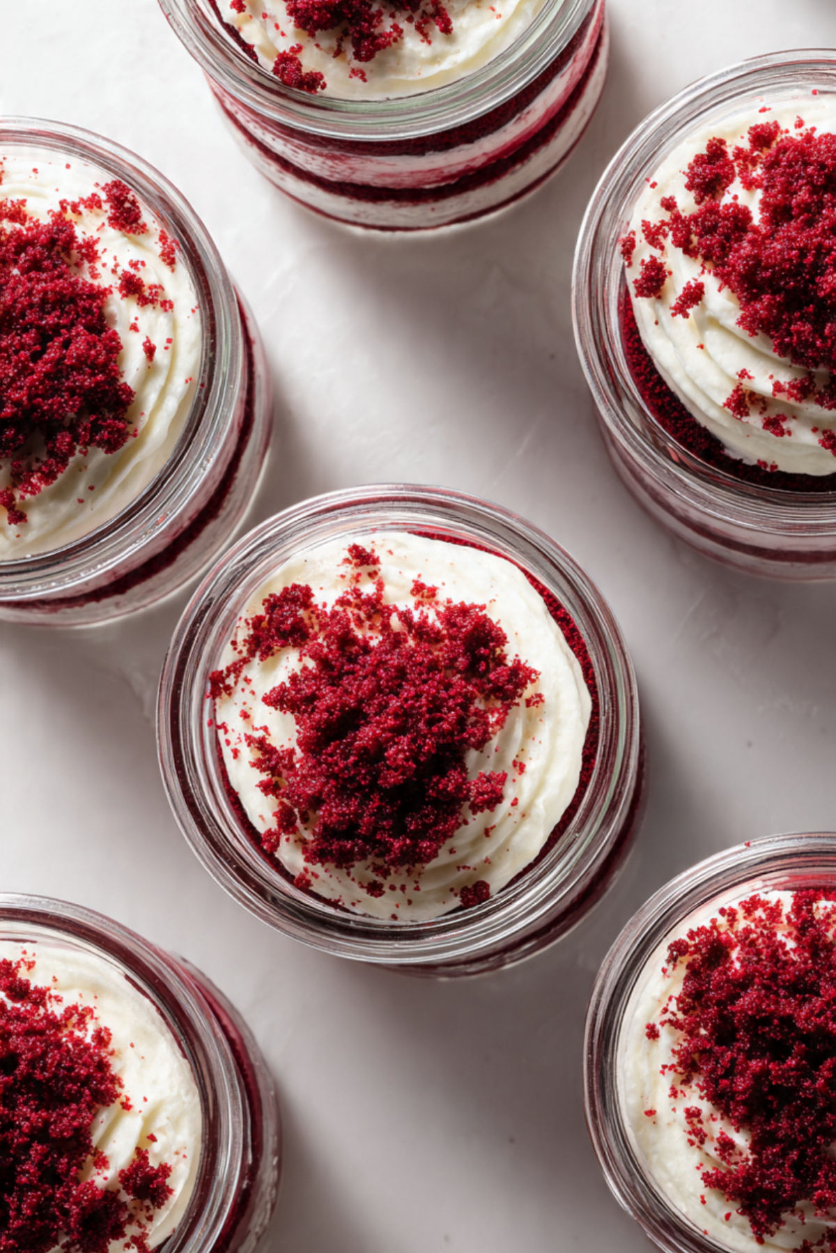 Red Velvet Jar Cake