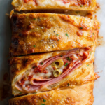 Cheesy Stuffed Stromboli