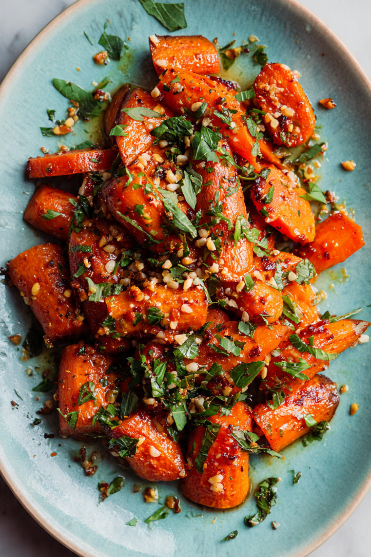 Harissa & Honey Glazed Carrots