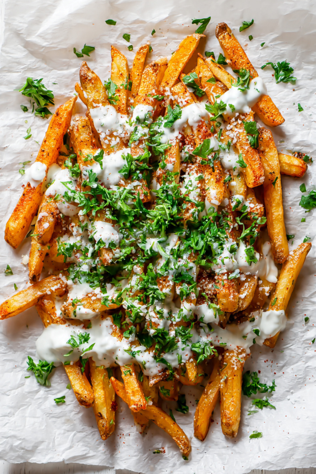oven baked harra fries