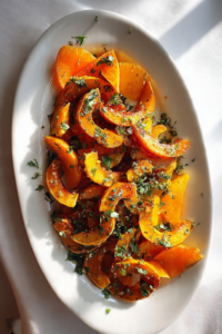 HOT MAPLE BUTTERNUT SQUASH SALAD