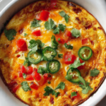Mexican Egg Bake Breakfast