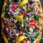 Sardine Stuffed Flatbread