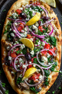 Sardine Stuffed Flatbread