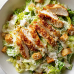 CAESAR SLAW WITH CRUNCHY CHICKEN