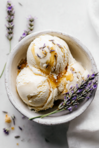 Honey Lavender Ice Cream