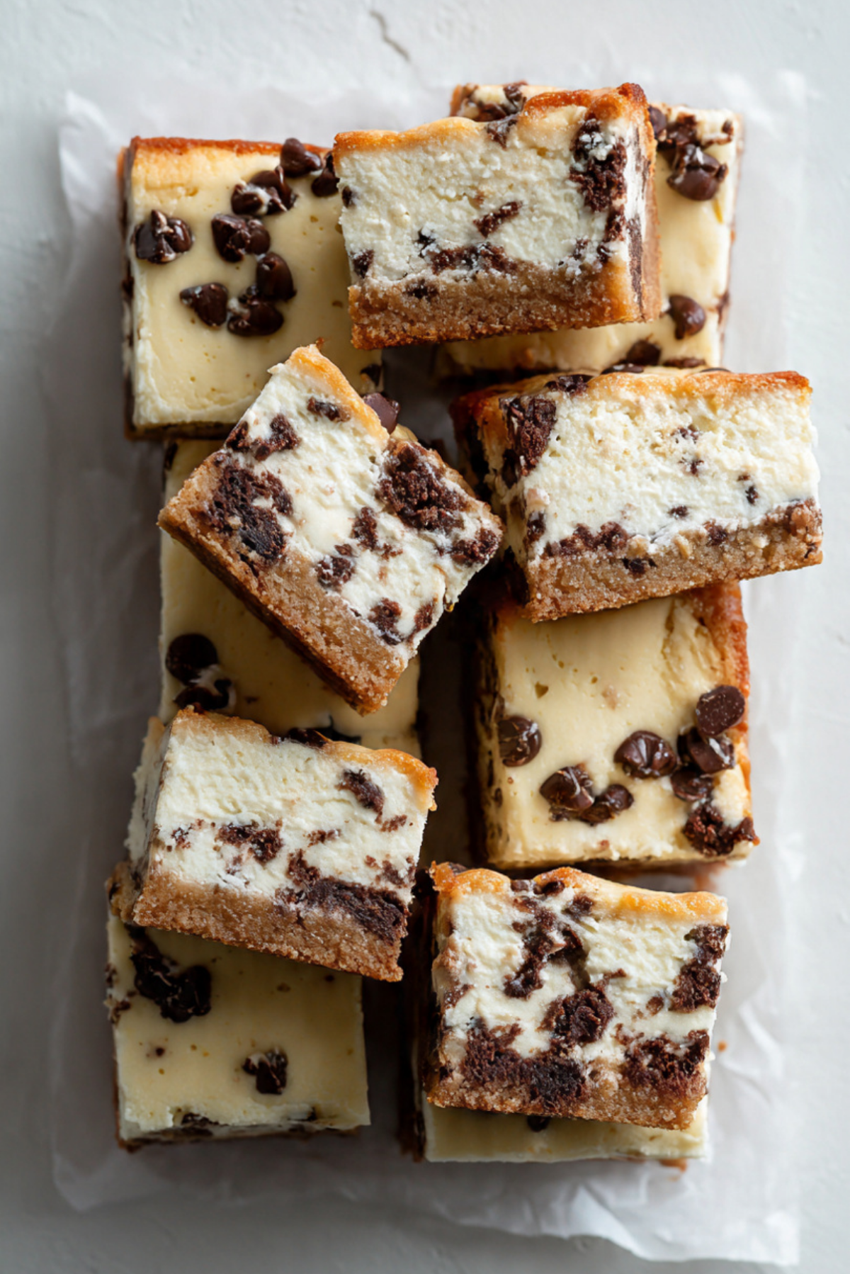cookie dough cheese cake bars