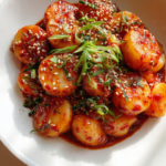 Korean Cylinder Rice Cakes