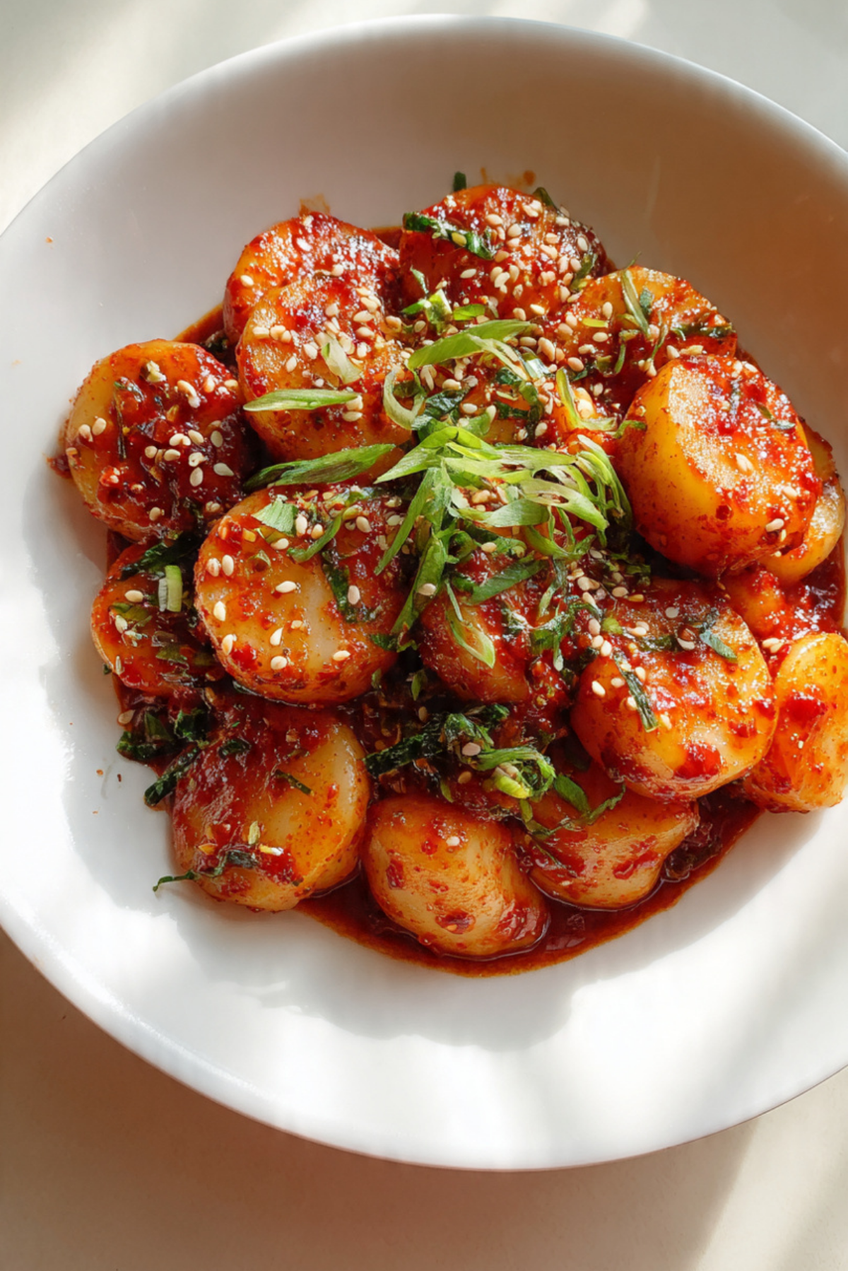 Korean Cylinder Rice Cakes