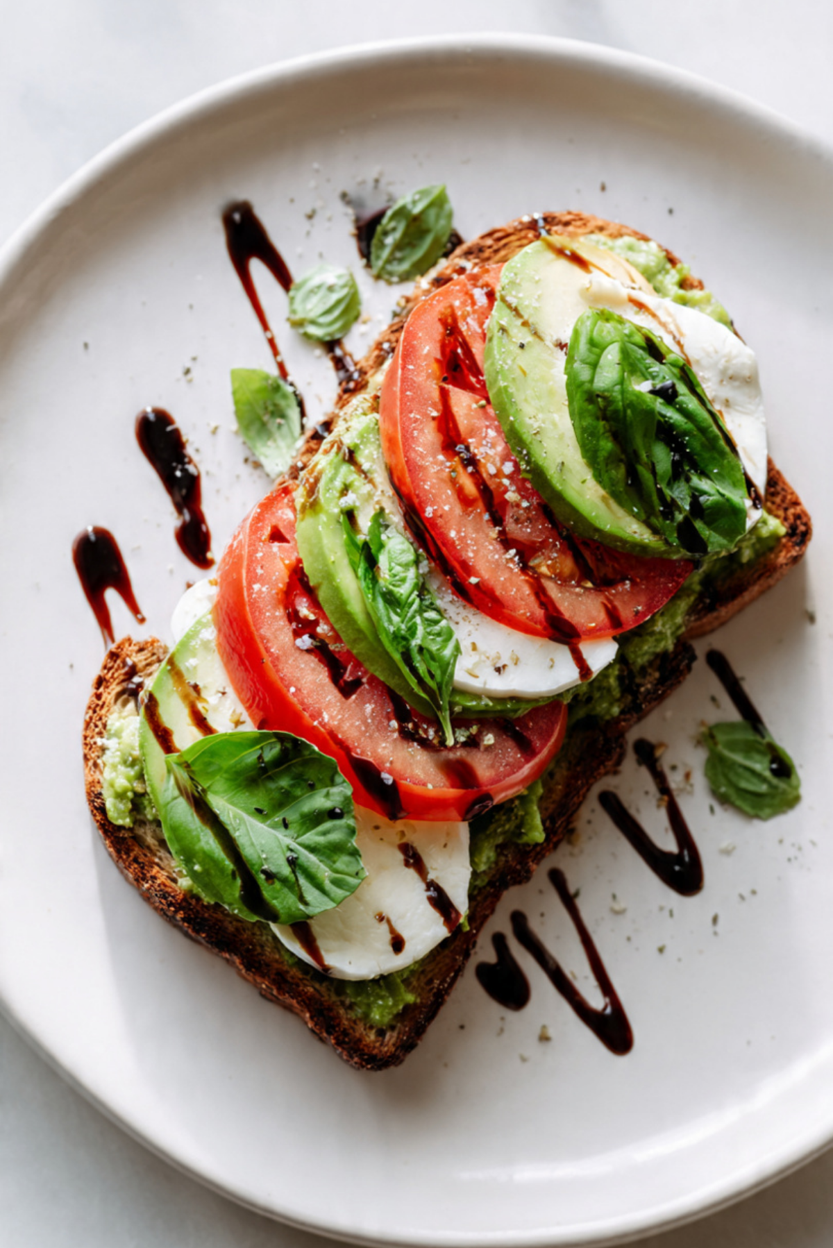 Caprese Avocado Toast