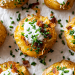 Loaded potato bites