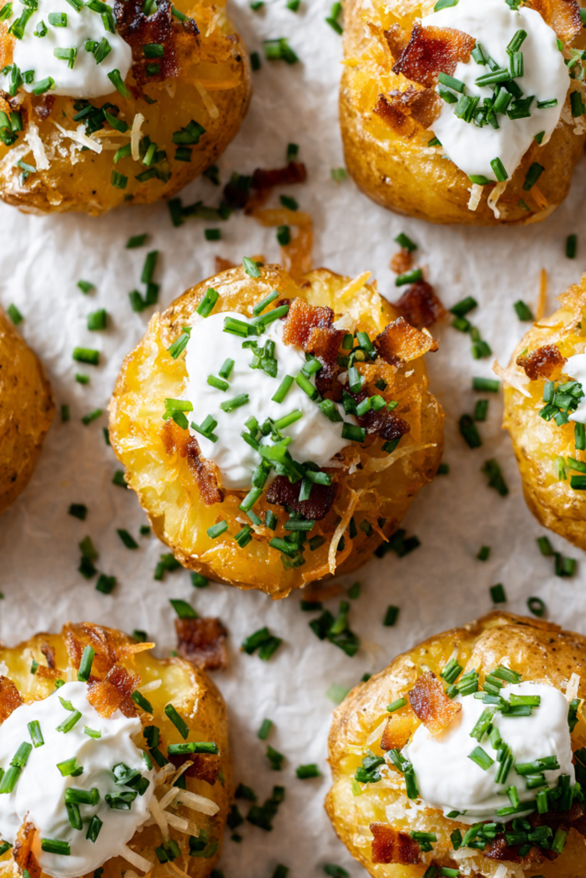 Loaded potato bites