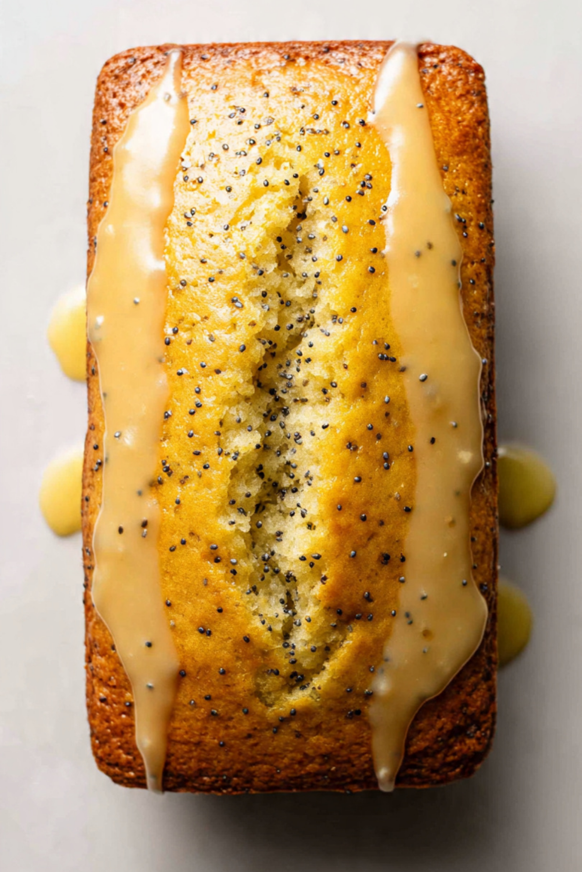 Lemon & poppy seed loaf cake