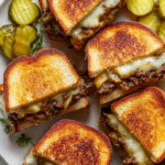 Patty melt toasties