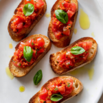 Tomato & nduja bruschetta