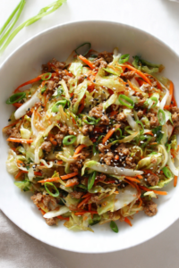 20-Minute Paleo Egg Roll Bowls