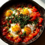 Spicy Tomato & Egg Skillet