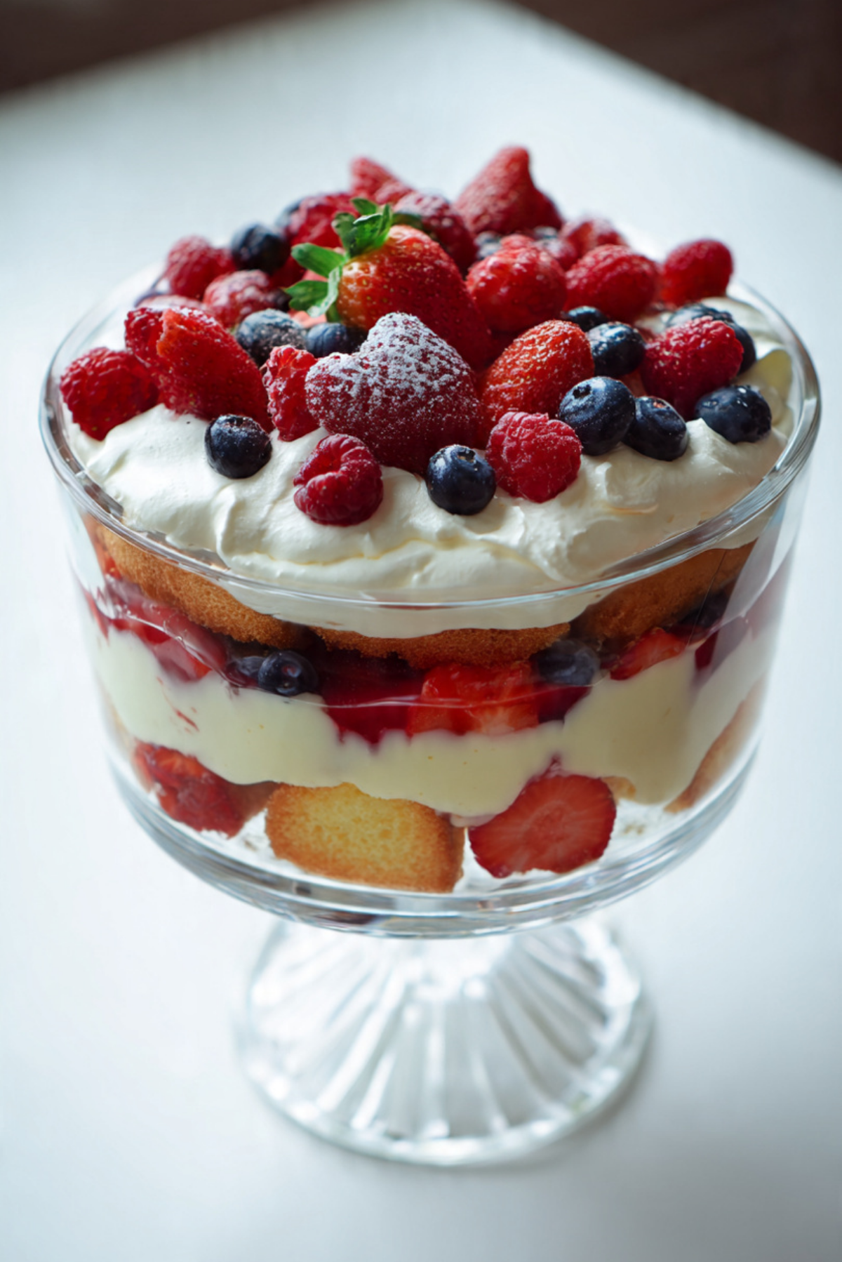 Royal summer trifle