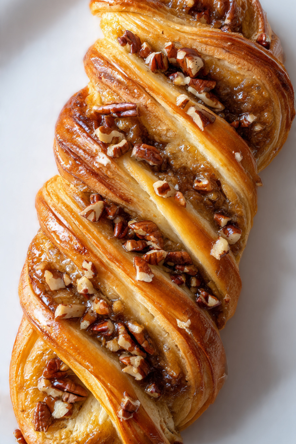 Maple pecan plait