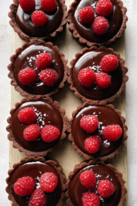 Chocolate Raspberry Tartlets
