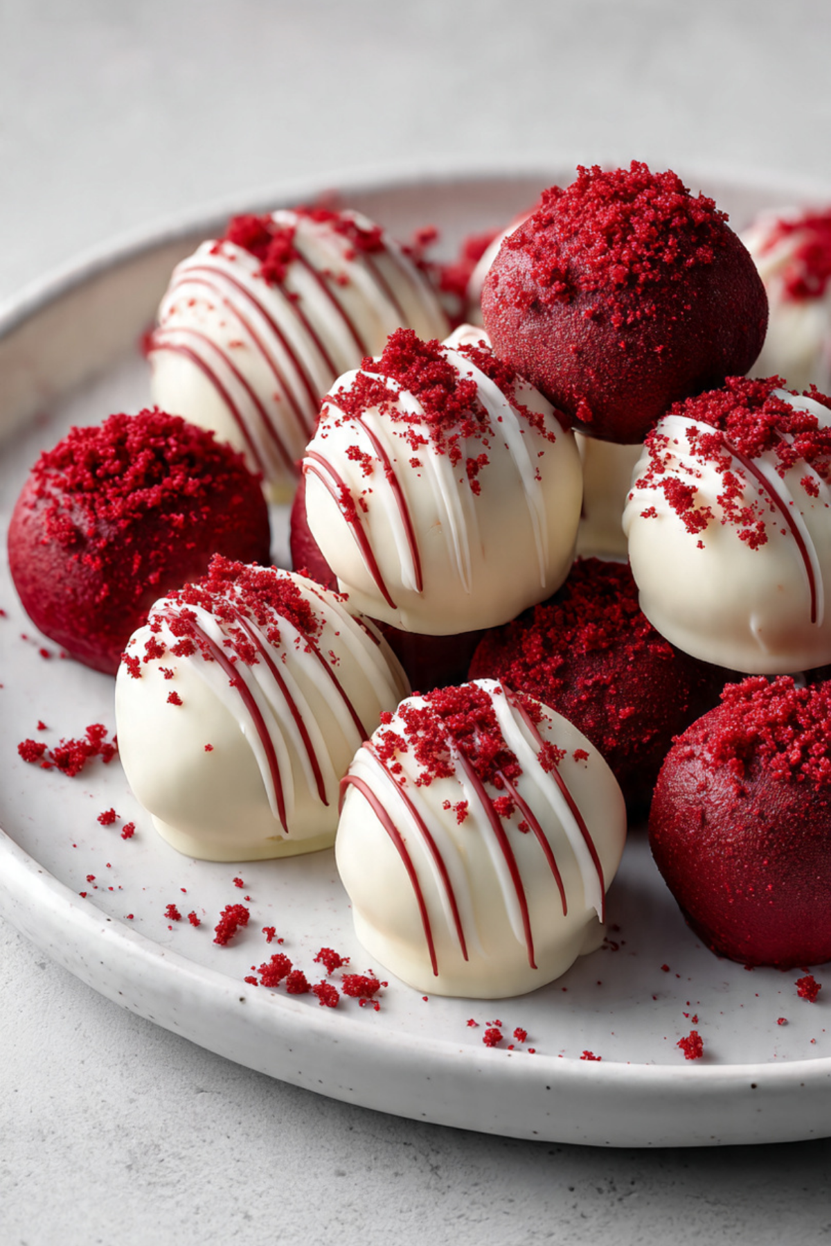 Red Velvet Cake Balls