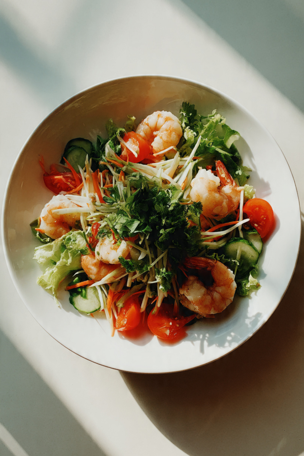 Vietnamese seafood salad